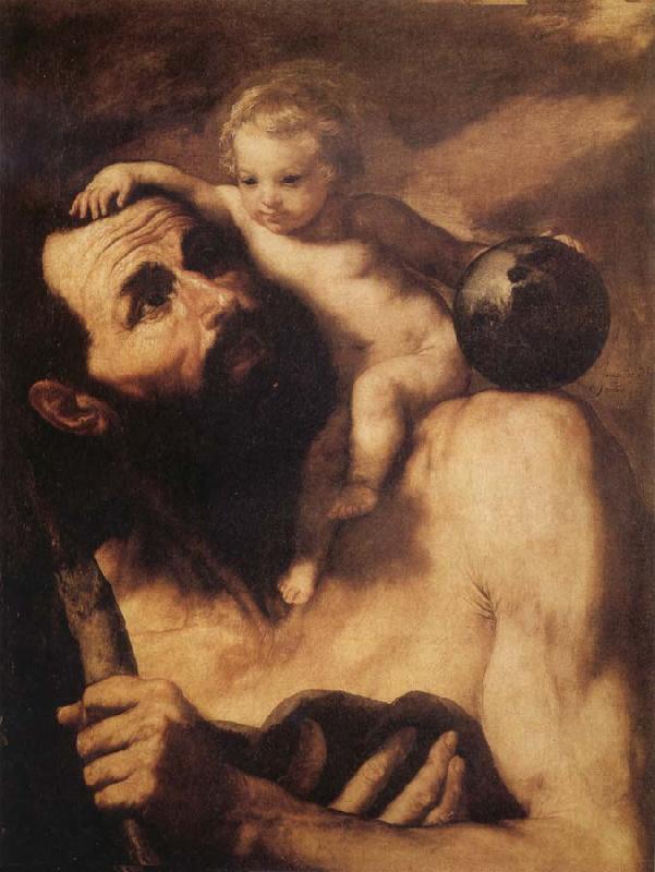 Jusepe de Ribera St Christopher Sweden oil painting art